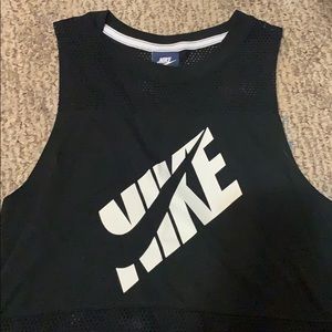 Black nike tank top